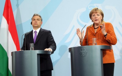 Merkels Besuch beim Anti-Europäer